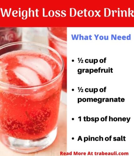 Homemade Best Drink For Losing Weight