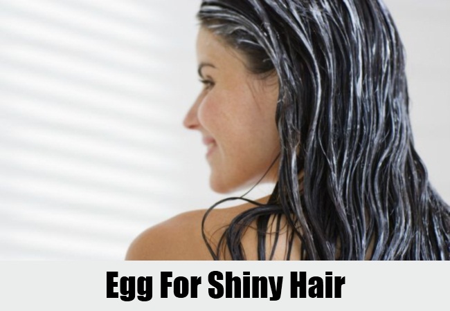egg for shiny hair