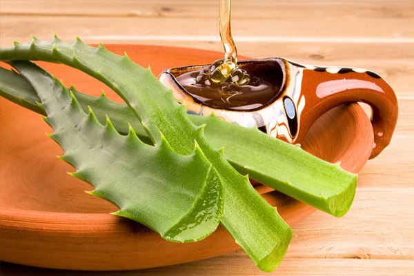 Aloe vera facemask