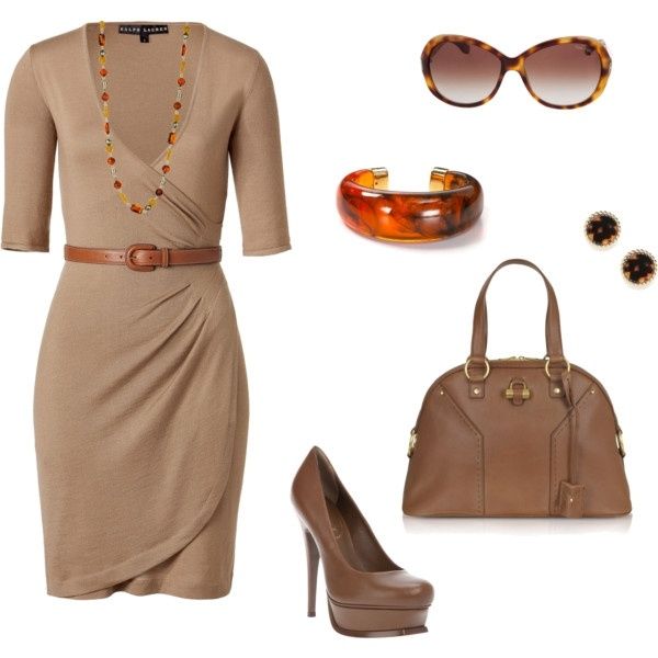 wrap dress outfit