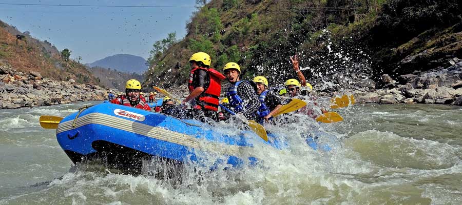 rafting fun