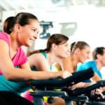 indoor cycling exercise