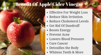 How to Use and Benefits Of Apple Cider Vinegar