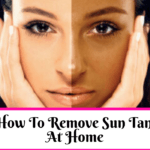 How To Remove Sun Tan