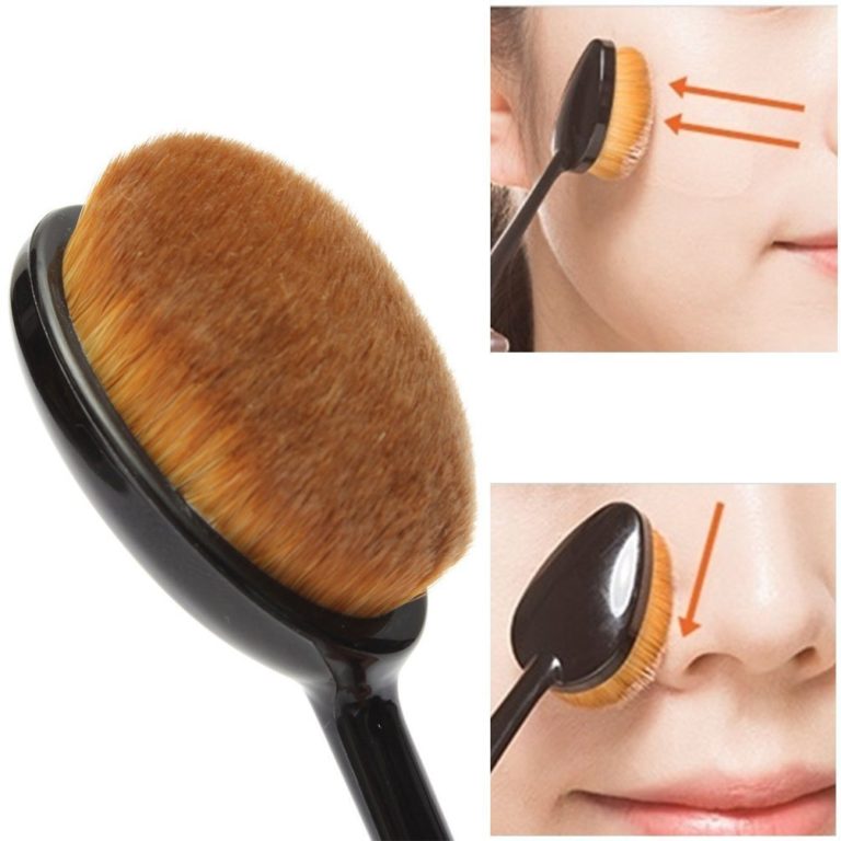 what brush to use for foundation