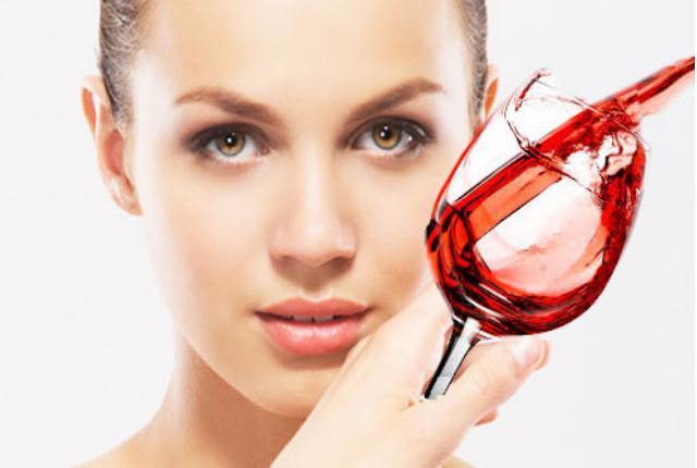 Red Wine For Skin Fairness