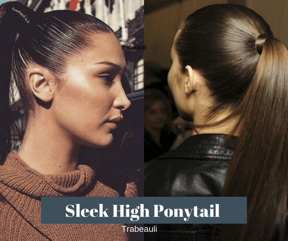 Sleek High Ponytail 