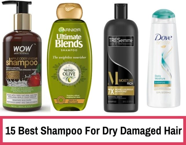 15 Best Shampoo For Dry Damaged Hair