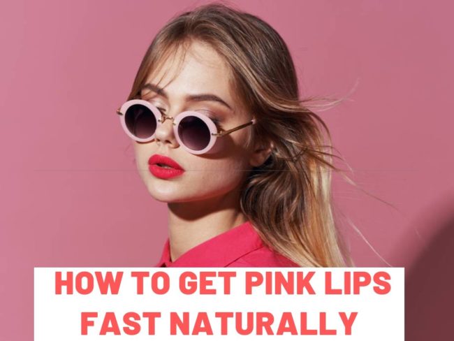 home remedies for pink lips