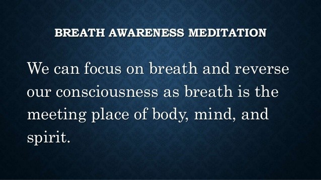 breath awareness meditation