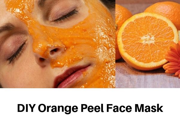 Orange Peel Face Mask
