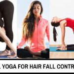 yoga for hair fall control