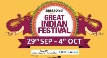 Hurry Up! Amazon Great Indian Festival Sale Coming Soon 2019