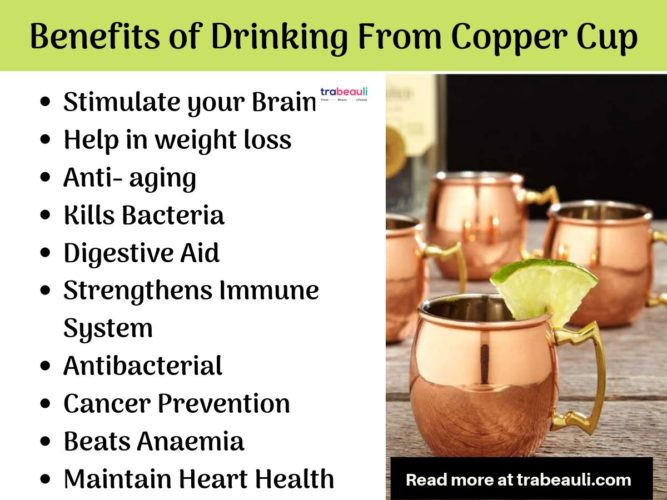 Benefits of Drinking From Copper Cup