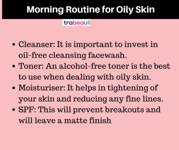 Morning Routine for Oily Skin