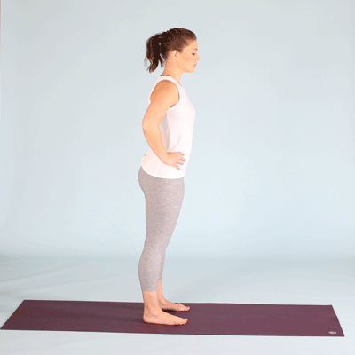 The Standing Forward Bend Pose