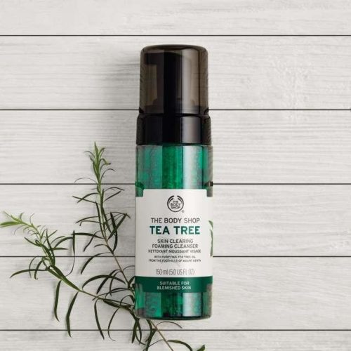 The Body Shop Tea Tree Foaming Cleanser for Oily to Acne-Prone Skin