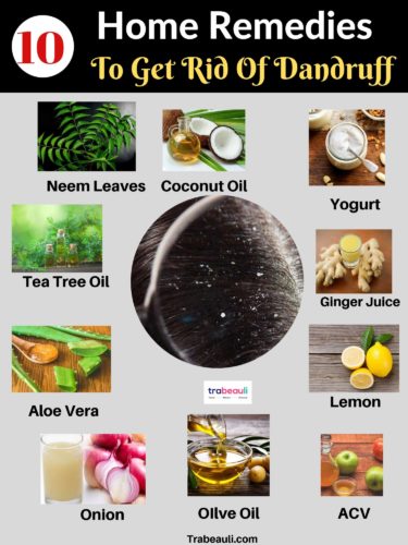 get rid of dandruff 