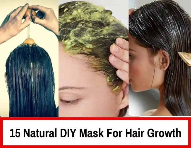 15 DIY Homemade Mask for hair growth