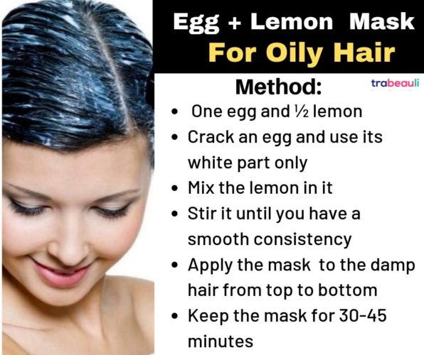 DIY mask For Oily Hair