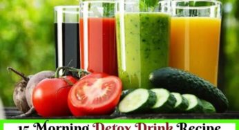 11 Homemade Detox Drink That Will Help You Lose Weight (Recipes)