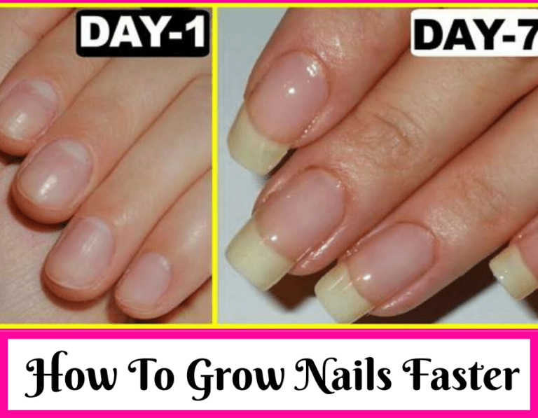 How To Grow Nails Faster At Home In One Week | Trabeauli