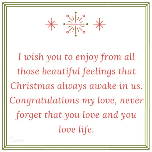  Merry Christmas Wishes Text for Boyfriend