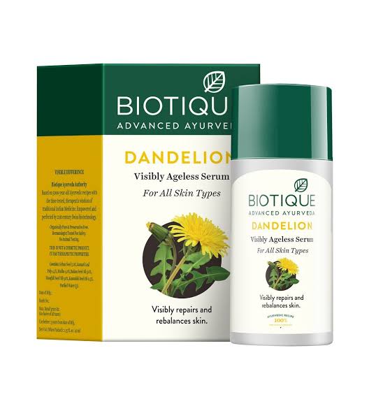 Biotique Bio Dandelion Ageless Lightening Night Serum in india
