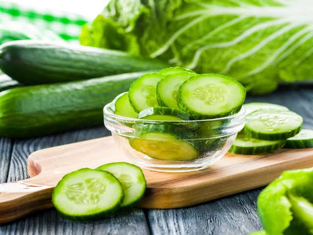 CCUCUMBER One of the home remedies for open pores