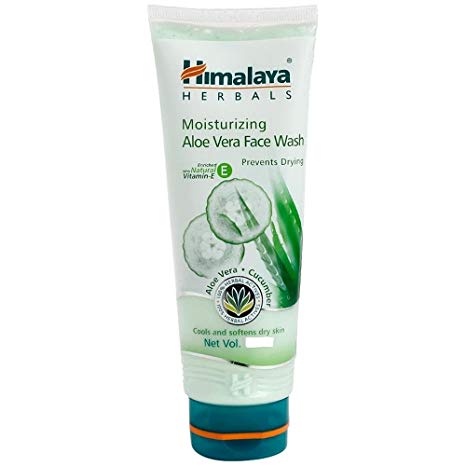 Himalaya Herbals Moisturizing Aloe Vera Face Wash one among Best Face Wash-2020 (India)