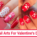 Nail Arts For Valentine's Day