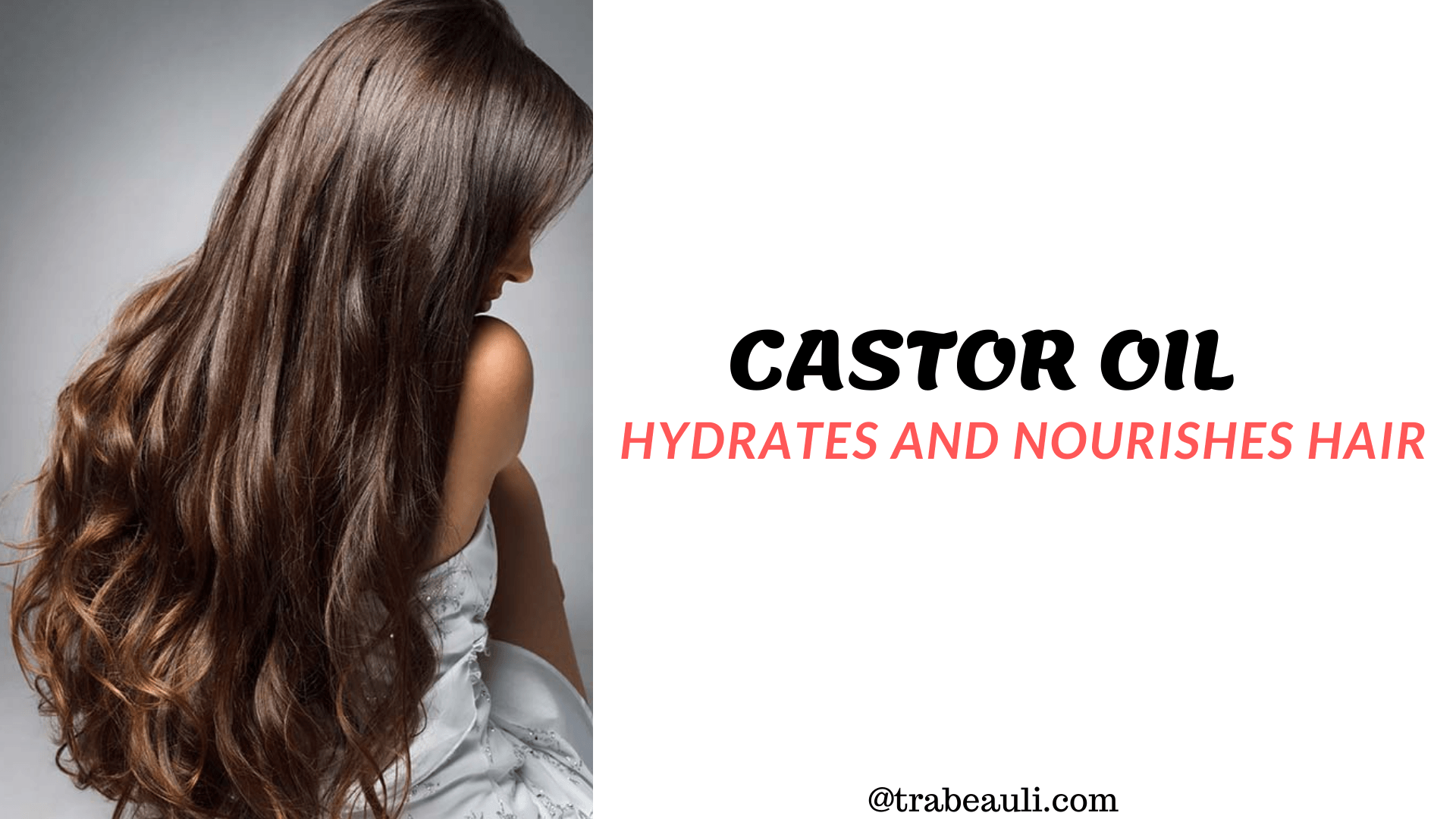 castor oil benefit is it nourishes hair