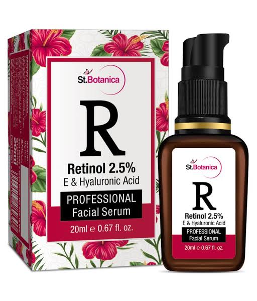 St. Botanica Retinol 2.5% E & Hyaluronic Acid night Serum in india