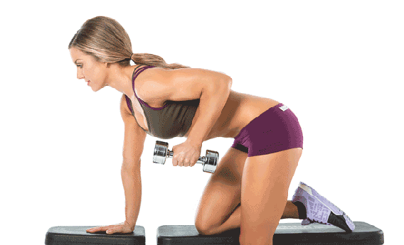Tricep Kickbacks the exercises to get rid of flabby arms