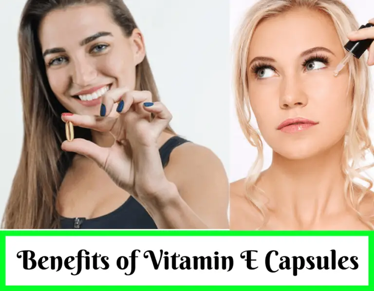Benefits of Vitamin E Capsules