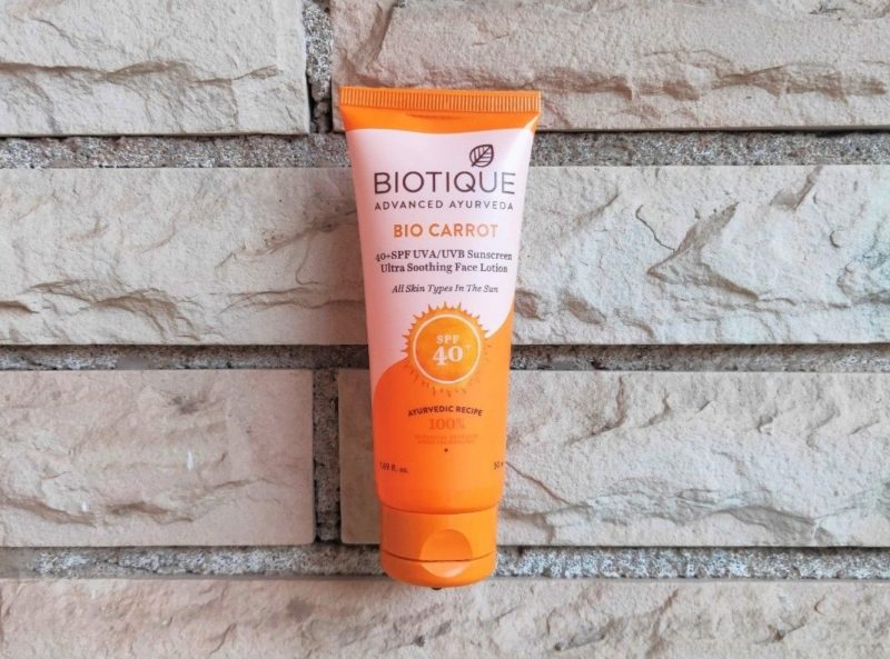 Biotique Bio Carrot SPF 40 Sunscreen