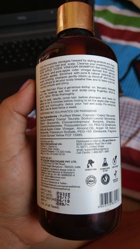 acv shampoo