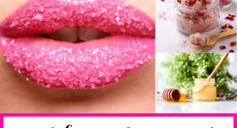 21 (DIY) Homemade Lip Scrub For Smooth & Dry Lips At Home