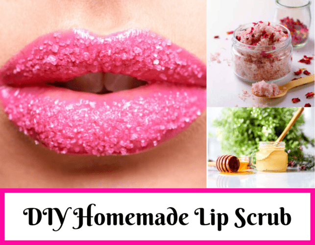 DIY Homemade Lip Scrub