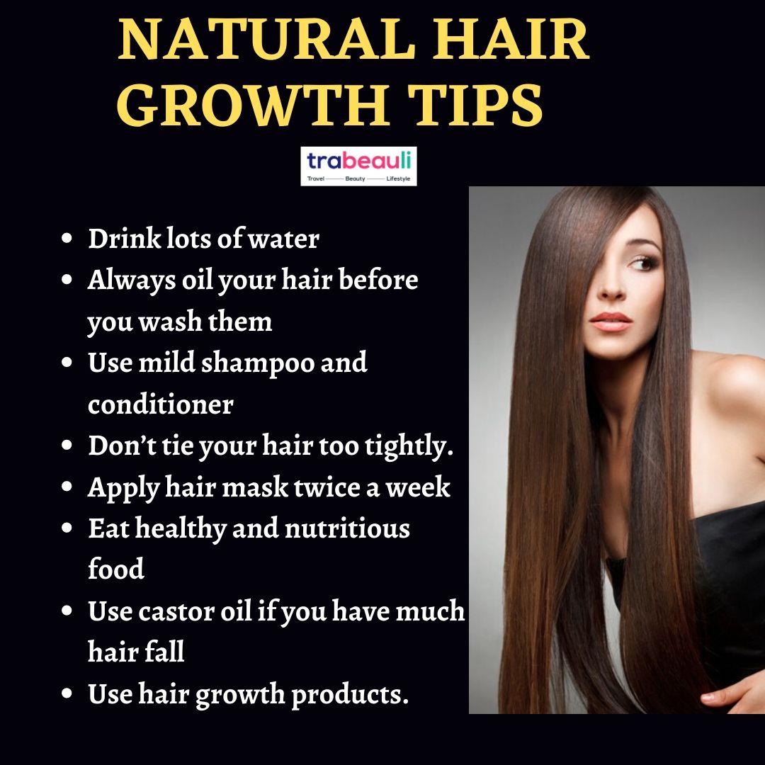 How To Grow Hair Faster In One Month Naturally At Home | Trabeauli