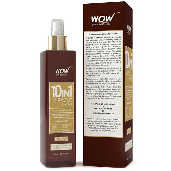 WOW Skin Science Miracle 10 in 1 Shampoo