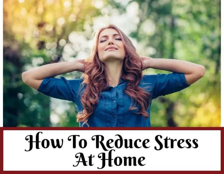 how to reduce stress at home