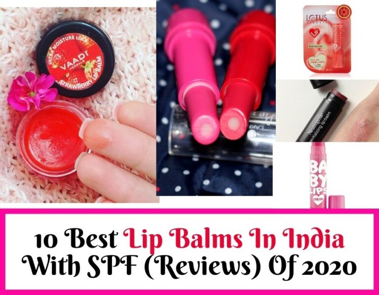 Best Lip Balms In India With SPF