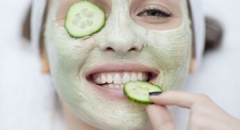 Homemade Cucumber Face Mask to Hydrate Skin