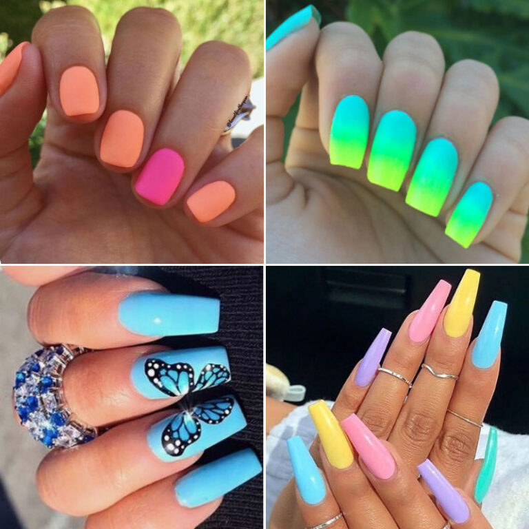 17 Cute Summer Nail Art Ideas and Design 2021