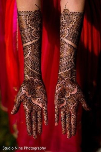 bridal mehndi designs for full hands