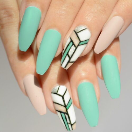 simple nail art Designs step by step