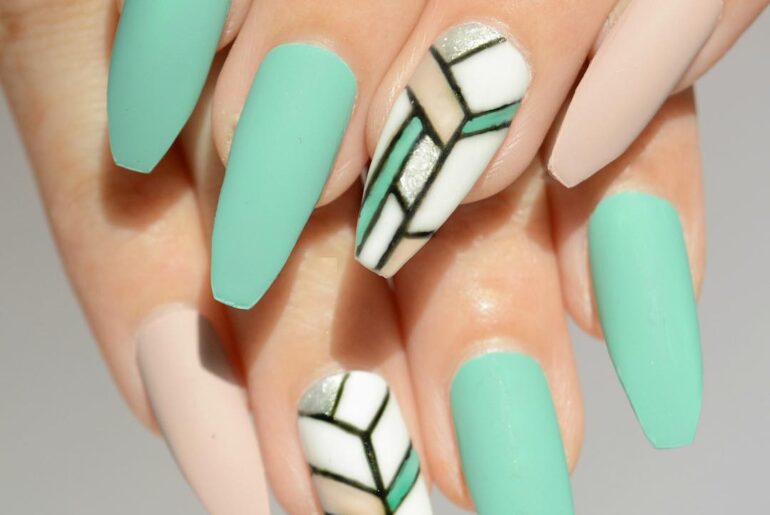 simple nail art Designs step by step
