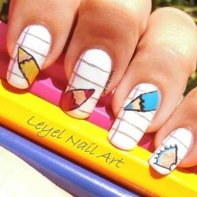 back to school nail ideas