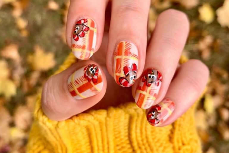 Thanksgiving Nail Art